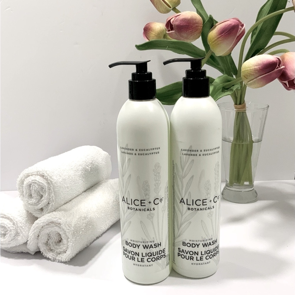 (2 PACK) BODY WASH ALICE+CO BOTANICALS 🪻LAVENDER🪻& EUCALYPTUS 354ml/12fl…